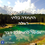 כוחה של התמדה
